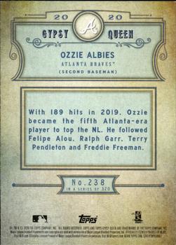 2020 Topps Gypsy Queen #238 Ozzie Albies Back