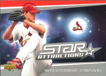 2006 Upper Deck - Star Attractions #SA-AW Adam Wainwright Front