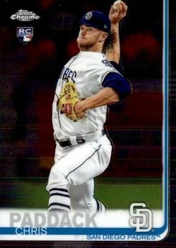 2019 Topps Chrome Update #18 Chris Paddack Front
