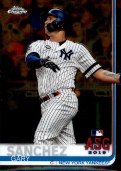 2019 Topps Chrome Update #66 Gary Sanchez Front
