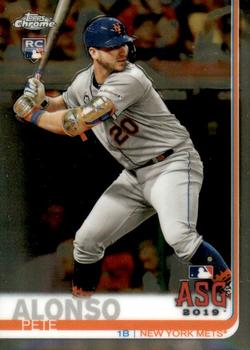 2019 Topps Chrome Update #86 Pete Alonso Front