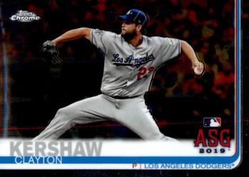 2019 Topps Chrome Update #91 Clayton Kershaw Front