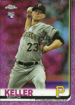 2019 Topps Chrome Update - Pink Refractor #48 Mitch Keller Front