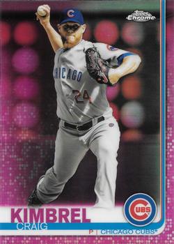 2019 Topps Chrome Update - Pink Refractor #50 Craig Kimbrel Front