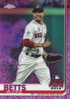 2019 Topps Chrome Update - Pink Refractor #83 Mookie Betts Front