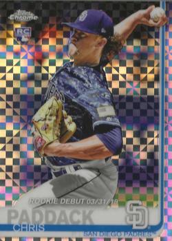 2019 Topps Chrome Update - X-Fractor #55 Chris Paddack Front