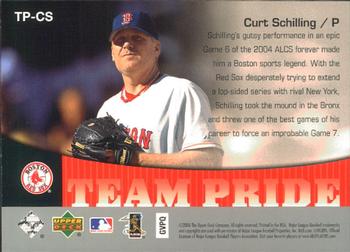 2006 Upper Deck - Team Pride #TP-CS Curt Schilling Back
