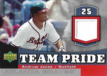 2006 Upper Deck - Team Pride Materials #TP-AJ Andruw Jones Front