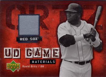 2006 Upper Deck - UD Game Materials (Series One) #UD-DO David Ortiz Front