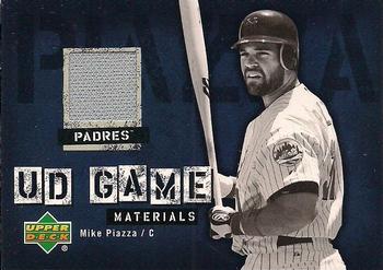 2006 Upper Deck - UD Game Materials (Series One) #UD-MP Mike Piazza Front