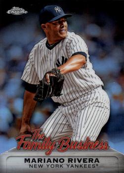 2019 Topps Chrome Update - The Family Business #FBC-10 Mariano Rivera Front
