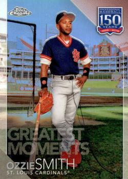 2019 Topps Chrome Update - 150 Years of Professional Baseball #150C-7 Ozzie Smith Front