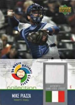 2006 Upper Deck - World Baseball Classic Jersey Collection #WBC-MP Mike Piazza Front