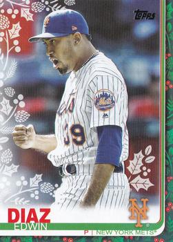 2019 Topps Holiday #HW15 Edwin Diaz Front