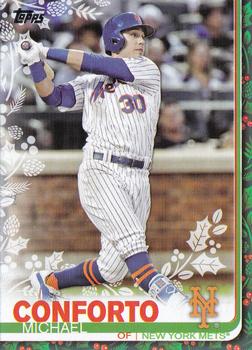 2019 Topps Holiday #HW22 Michael Conforto Front