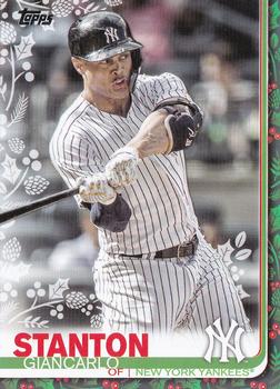 2019 Topps Holiday #HW27 Giancarlo Stanton Front