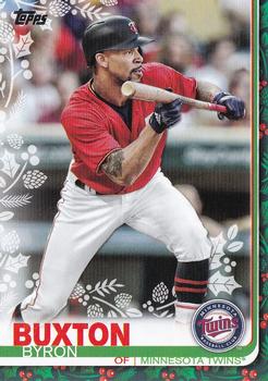 2019 Topps Holiday #HW45 Byron Buxton Front