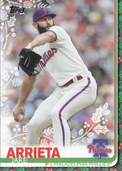 2019 Topps Holiday #HW47 Jake Arrieta Front