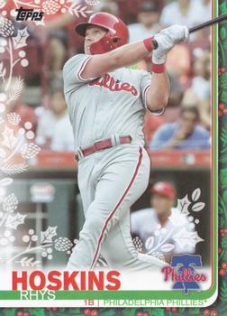 2019 Topps Holiday #HW54 Rhys Hoskins Front