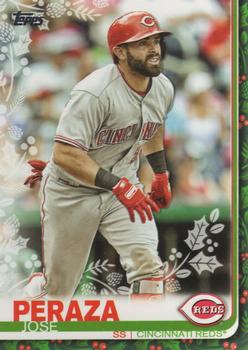 2019 Topps Holiday #HW59 Jose Peraza Front