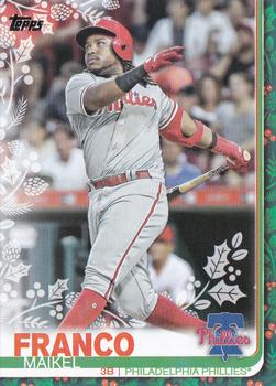 2019 Topps Holiday #HW70 Maikel Franco Front