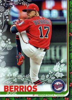 2019 Topps Holiday #HW133 Jose Berrios Front