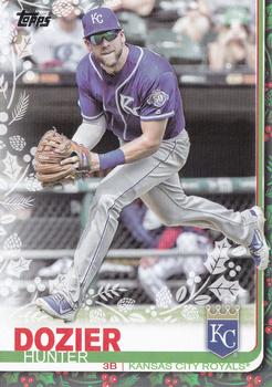 2019 Topps Holiday #HW163 Hunter Dozier Front