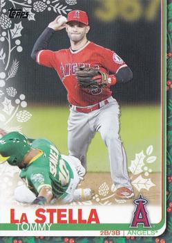 2019 Topps Holiday #HW166 Tommy La Stella Front