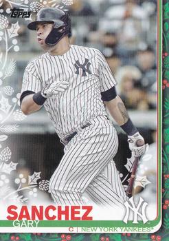 2019 Topps Holiday #HW175 Gary Sanchez Front