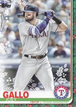 2019 Topps Holiday #HW185 Joey Gallo Front