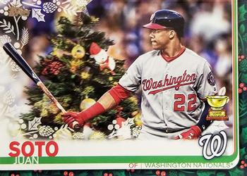 2019 Topps Holiday #HW8 Juan Soto Front
