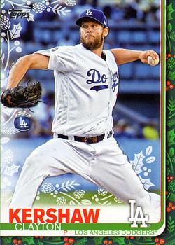 2019 Topps Holiday #HW30 Clayton Kershaw Front