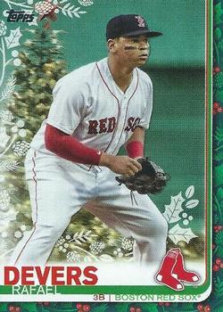 2019 Topps Holiday #HW36 Rafael Devers Front