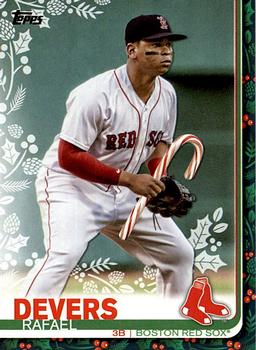 2019 Topps Holiday #HW36 Rafael Devers Front