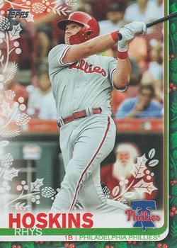 2019 Topps Holiday #HW54 Rhys Hoskins Front