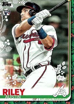 2019 Topps Holiday #HW76 Austin Riley Front