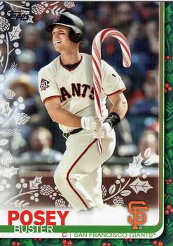 2019 Topps Holiday #HW96 Buster Posey Front