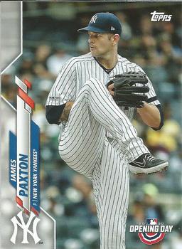 2020 Topps Opening Day #7 James Paxton Front