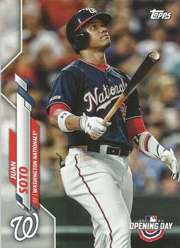2020 Topps Opening Day #27 Juan Soto Front