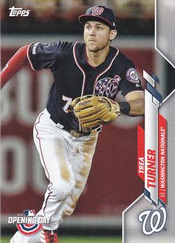 2020 Topps Opening Day #35 Trea Turner Front