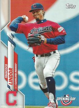 2020 Topps Opening Day #48 Francisco Lindor Front