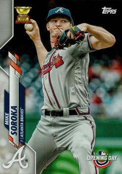2020 Topps Opening Day #56 Mike Soroka Front