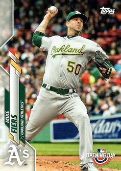 2020 Topps Opening Day #58 Mike Fiers Front