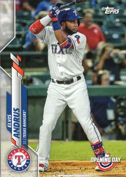 2020 Topps Opening Day #85 Elvis Andrus Front