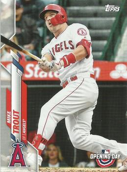 2020 Topps Opening Day #90 Mike Trout Front