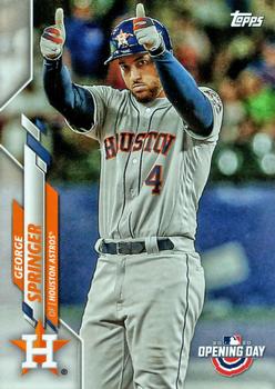 2020 Topps Opening Day #146 George Springer Front