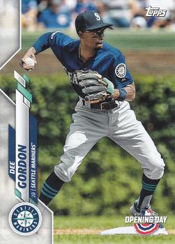 2020 Topps Opening Day #192 Dee Gordon Front