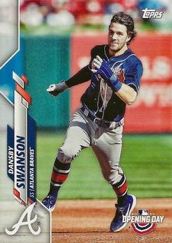 2020 Topps Opening Day #116 Dansby Swanson Front