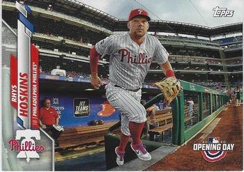 2020 Topps Opening Day #156 Rhys Hoskins Front
