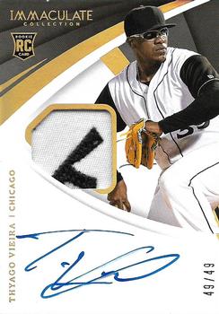 2018 Panini Immaculate Collection - Gold #38 Thyago Vieira Front